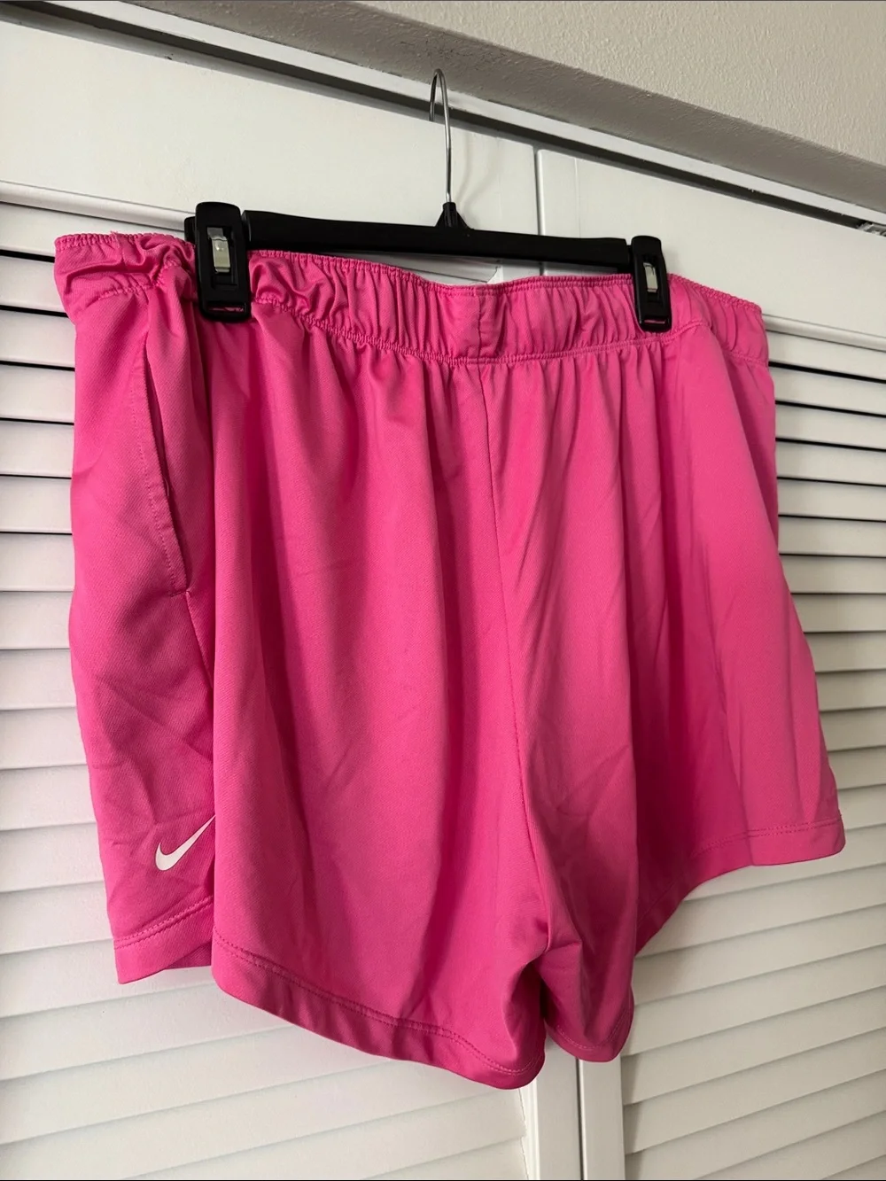 Nike Hot Pink Drawstring Athletic Shorts
